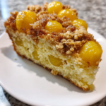 rezepte mit mirabellen: einfacher Mirabellenkuchen mit Streuseln