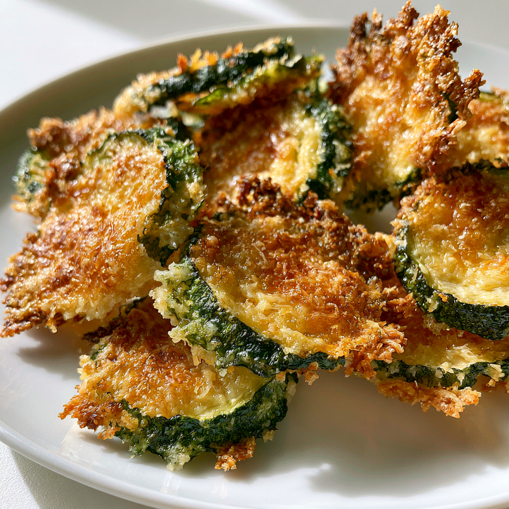 Zucchini-Parmesan-Chips: 5 Schritte zu knusprigem Genuss