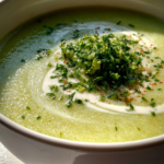 zucchini suppe rezept: cremige Köstlichkeit mit frischen Kräutern