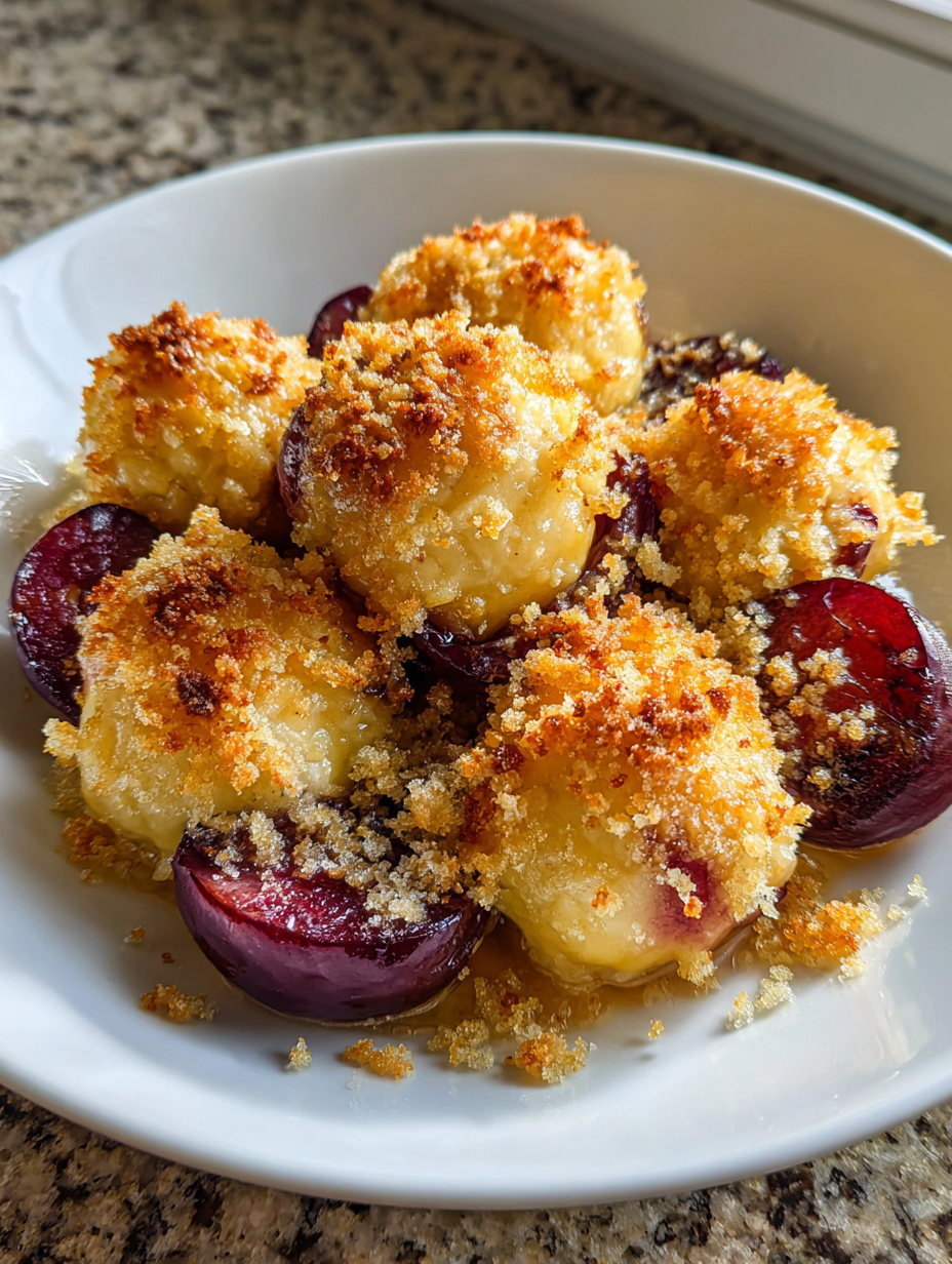 zwetschgenknÃ¶del: zwetschgenknödel: Einfaches Rezept für köstliche Butterbrösel