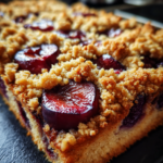 zwetschgenkuchen vom blech: saftiger Kuchen mit knusprigen Streuseln