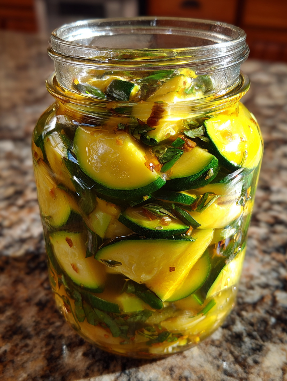 Eingelegte Zucchini Rezept: Ein einfaches und köstliches Gericht