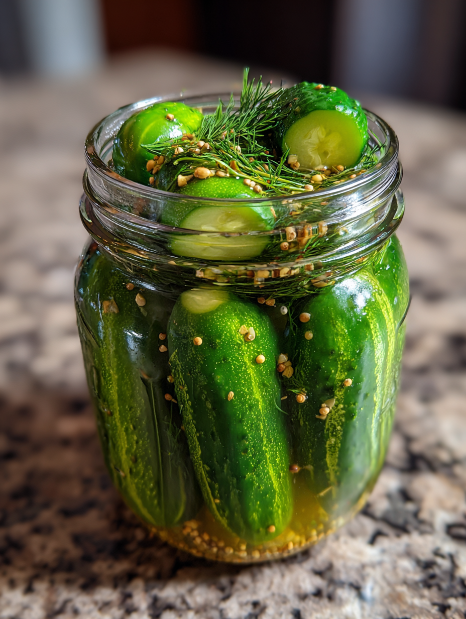 Gewürzgurken im Glas: Ein einfaches Rezept für perfekten Genuss