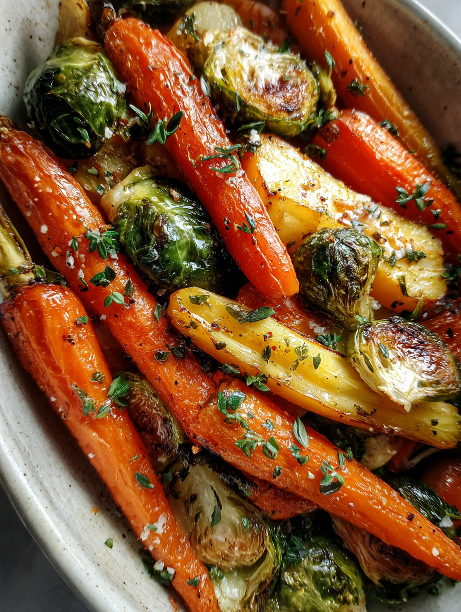 Herbstgemüse aus dem Ofen: Einfaches Rezept für köstliche Aromen