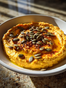 Kürbis Hummus Rezept: Ein einfaches und köstliches Herbstgericht