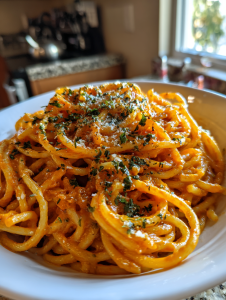 Kürbis Pasta Sauce: Ein einfaches und köstliches Rezept