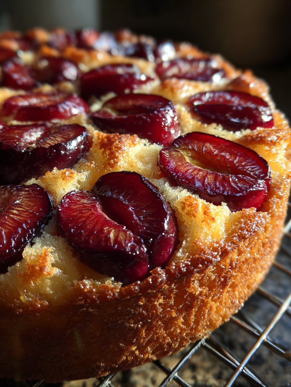 Oma's Pflaumenkuchen Rezept: Ein klassischer, saftiger Genuss