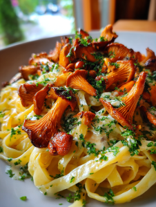 Pfifferlinge in Rahmsauce: Ein einfaches und köstliches Rezept