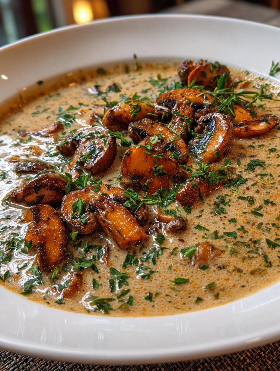 Waldpilzsuppe klassisch: Ein einfaches und köstliches Rezept