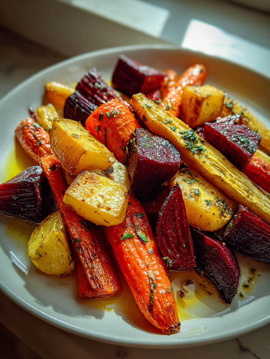 Wurzelgemüse aus dem Ofen: Einfaches und leckeres Rezept genießen