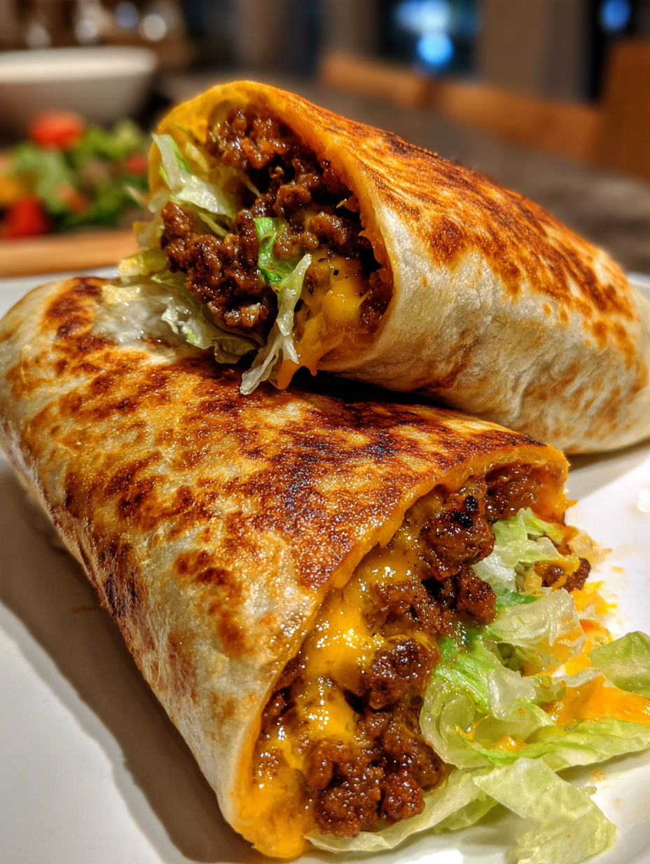 Airfryer Cheeseburger Wraps: Ein einfaches und köstliches Rezept