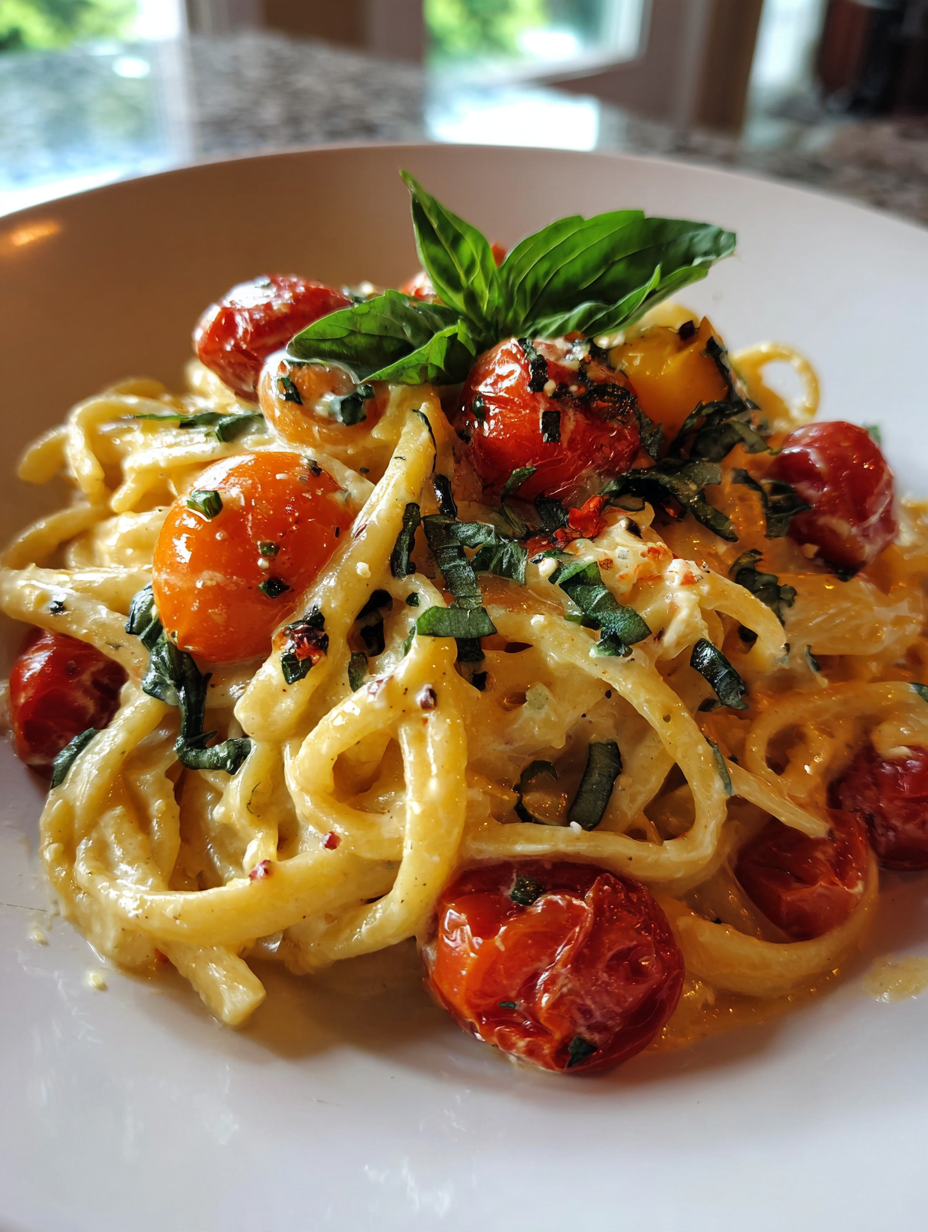 Airfryer Feta-Tomaten-Pasta: Ein einfaches und leckeres Rezept
