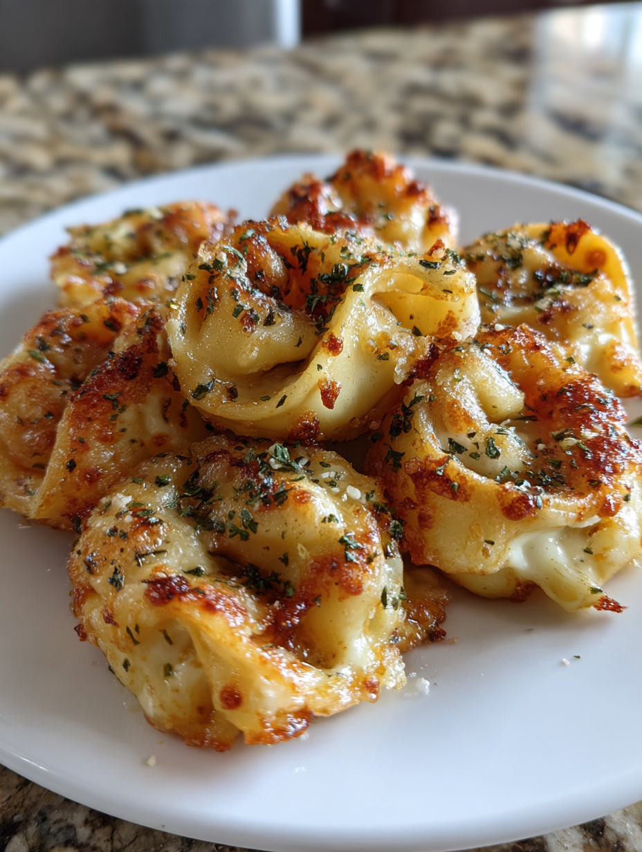 Airfryer Käse-Tortellini mit knuspriger Kruste: Einfach und lecker