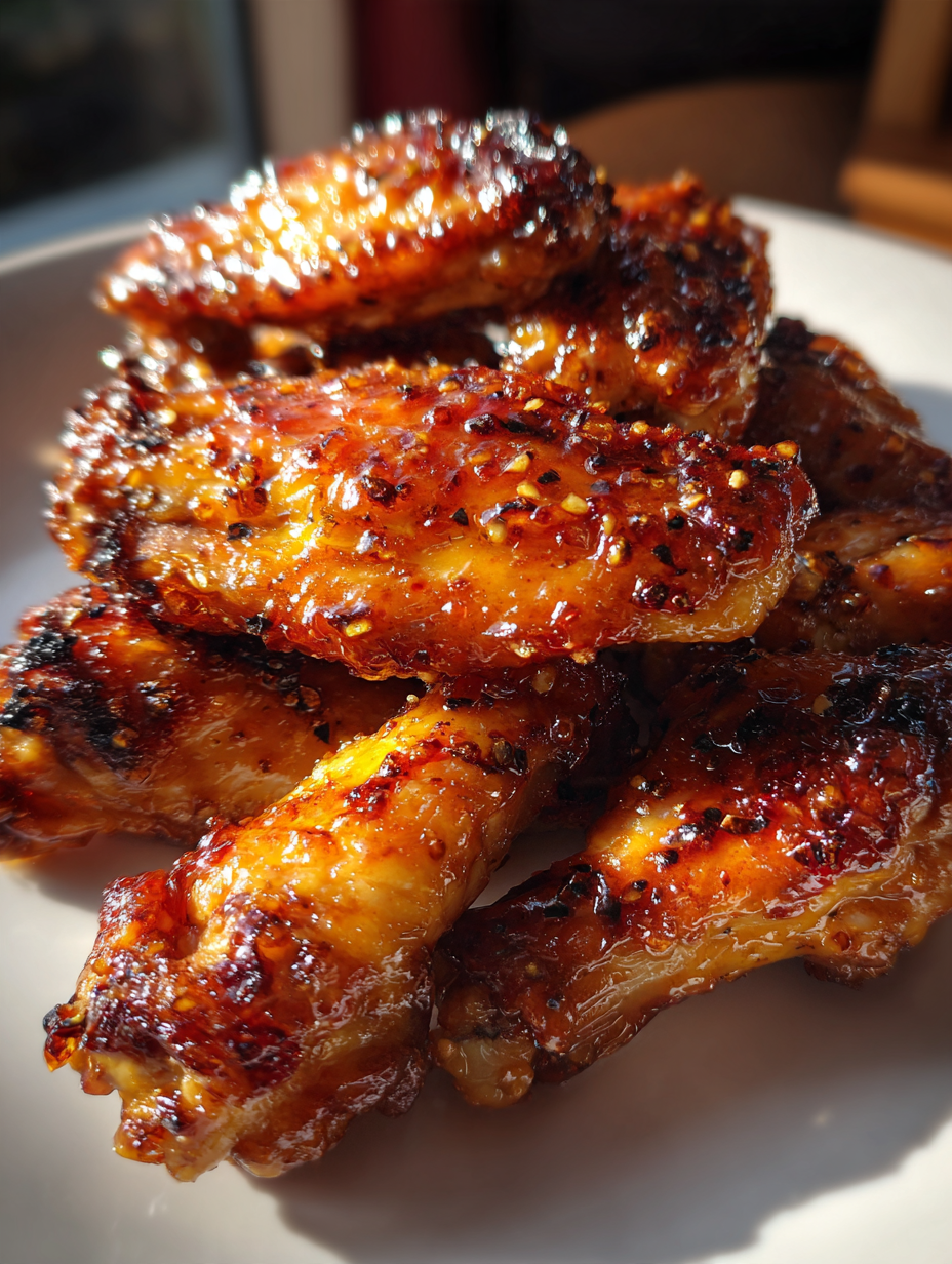Hähnchenflügel mit Honig-Knoblauch aus dem Airfryer: Einfach und lecker