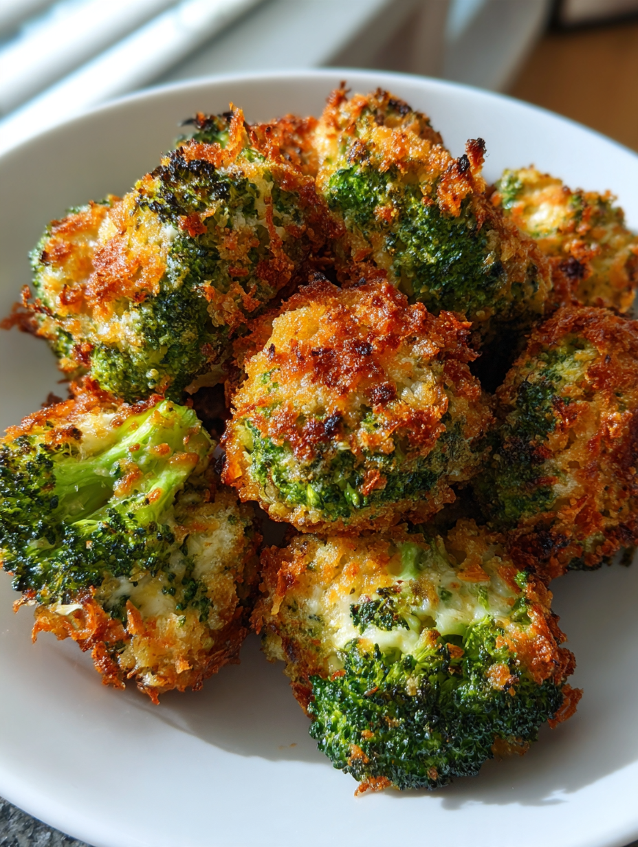 Knusprige Brokkoli-Nuggets aus der Heißluftfritteuse: Einfach und lecker