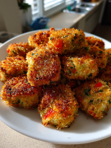 Knusprige Parmesan-Kartoffeln aus dem Airfryer: Einfach und lecker
