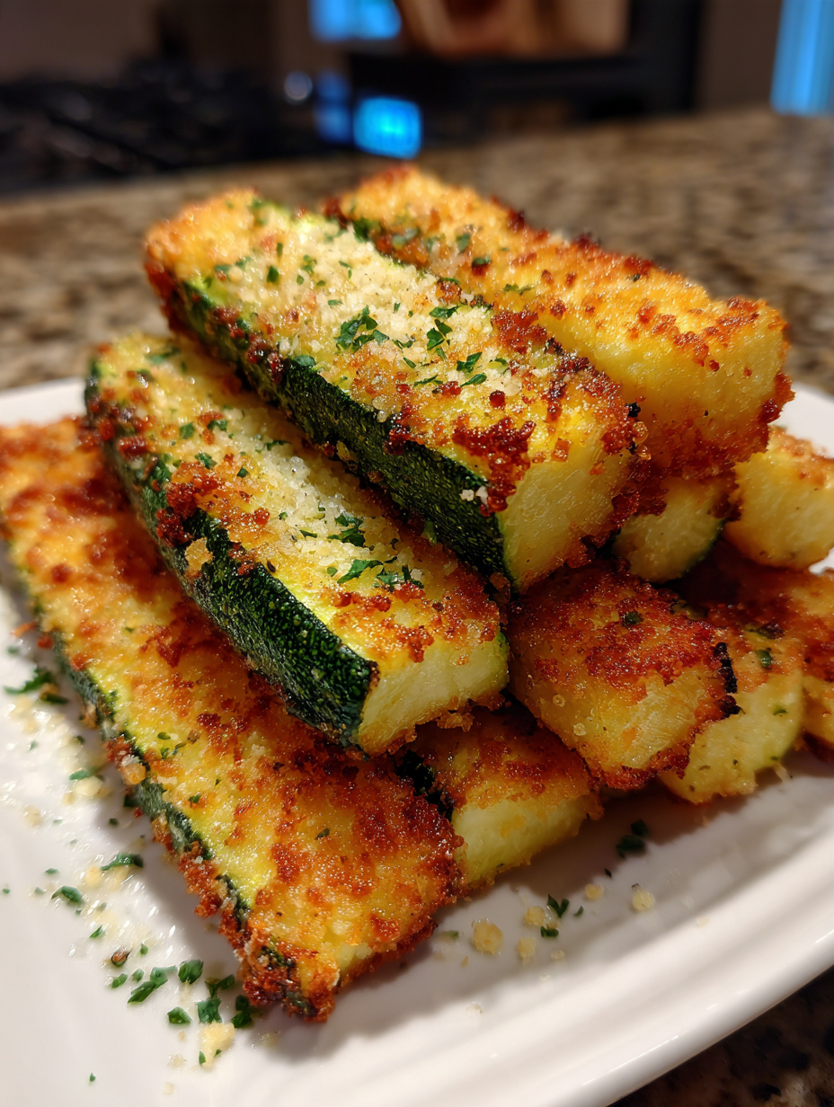 Knusprige Zucchini aus der Heißluftfritteuse: Einfach und lecker zubereitet